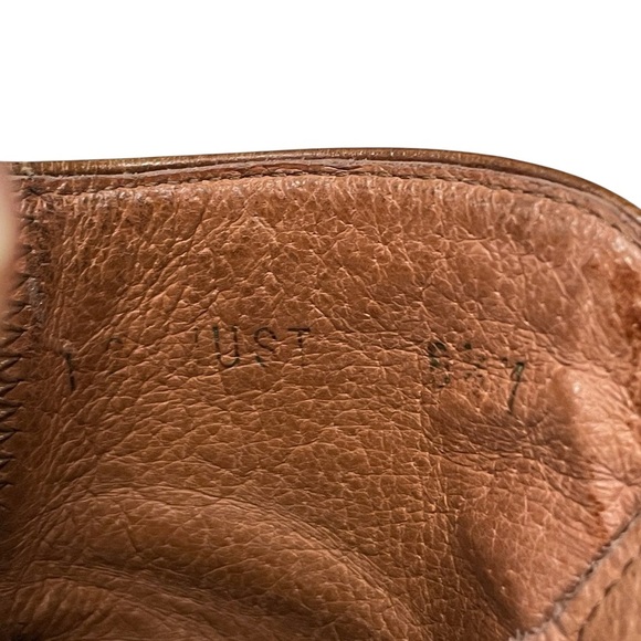 Donald J. Pliner Two-Tone Brown Ankle Boots size 8.5 - Picture 10 of 12